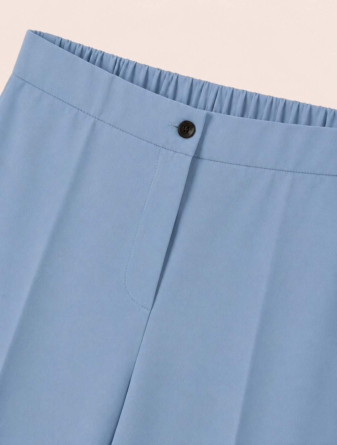 Ensemble 2 pièces bleu ciel femme — top et pantalon large