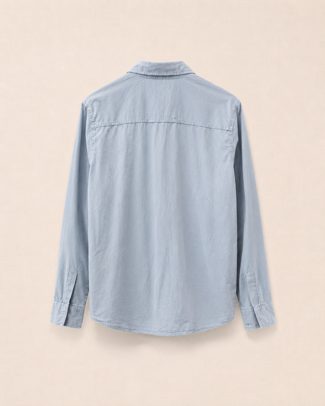 Chemise denim délavé coupe relaxed dos — homme Dakar
